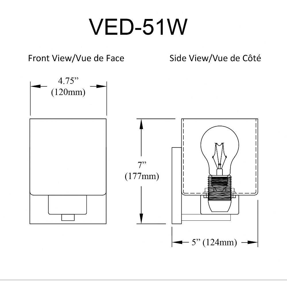 VED-51W-MB-CLR