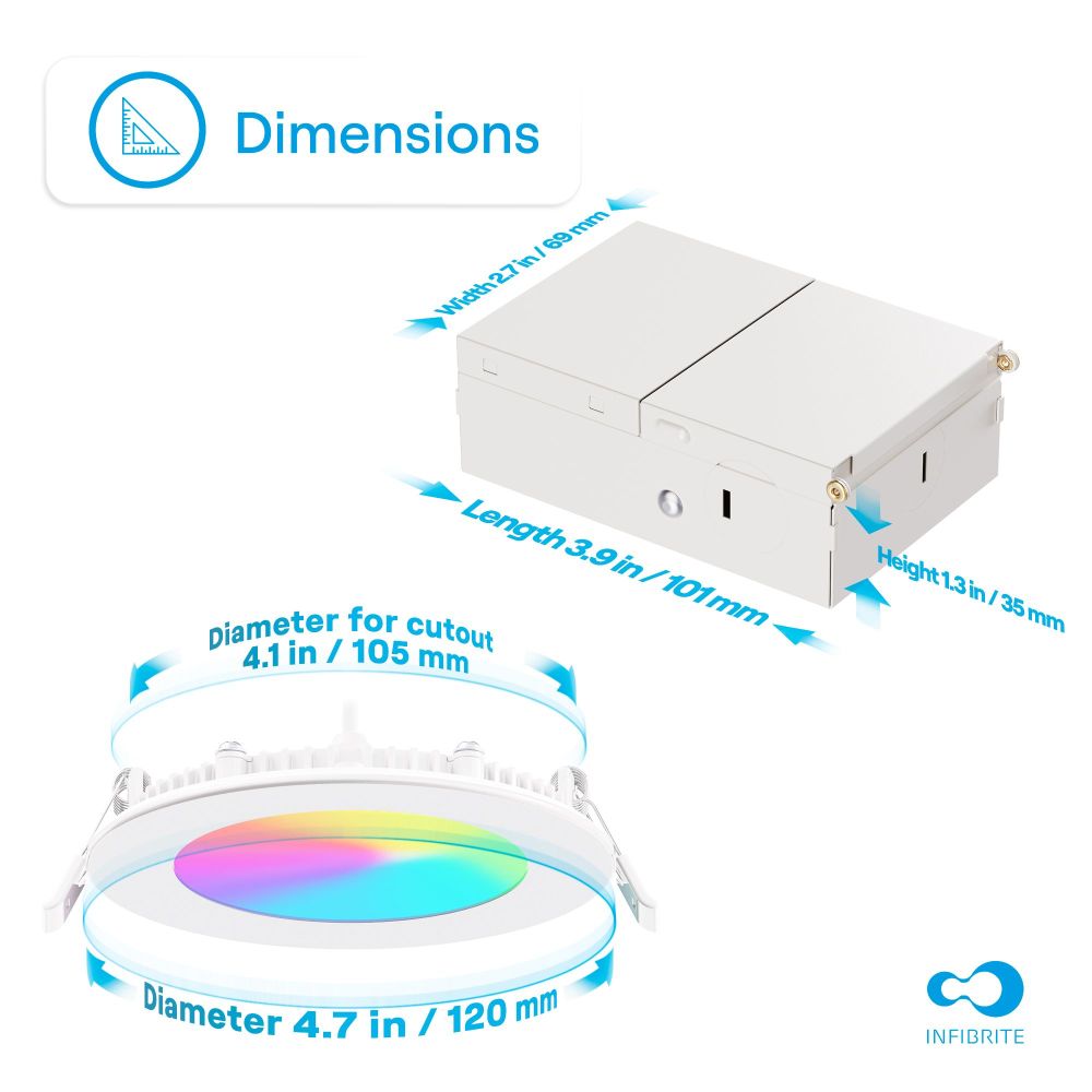 IB-001-1-9W-WH-12PK