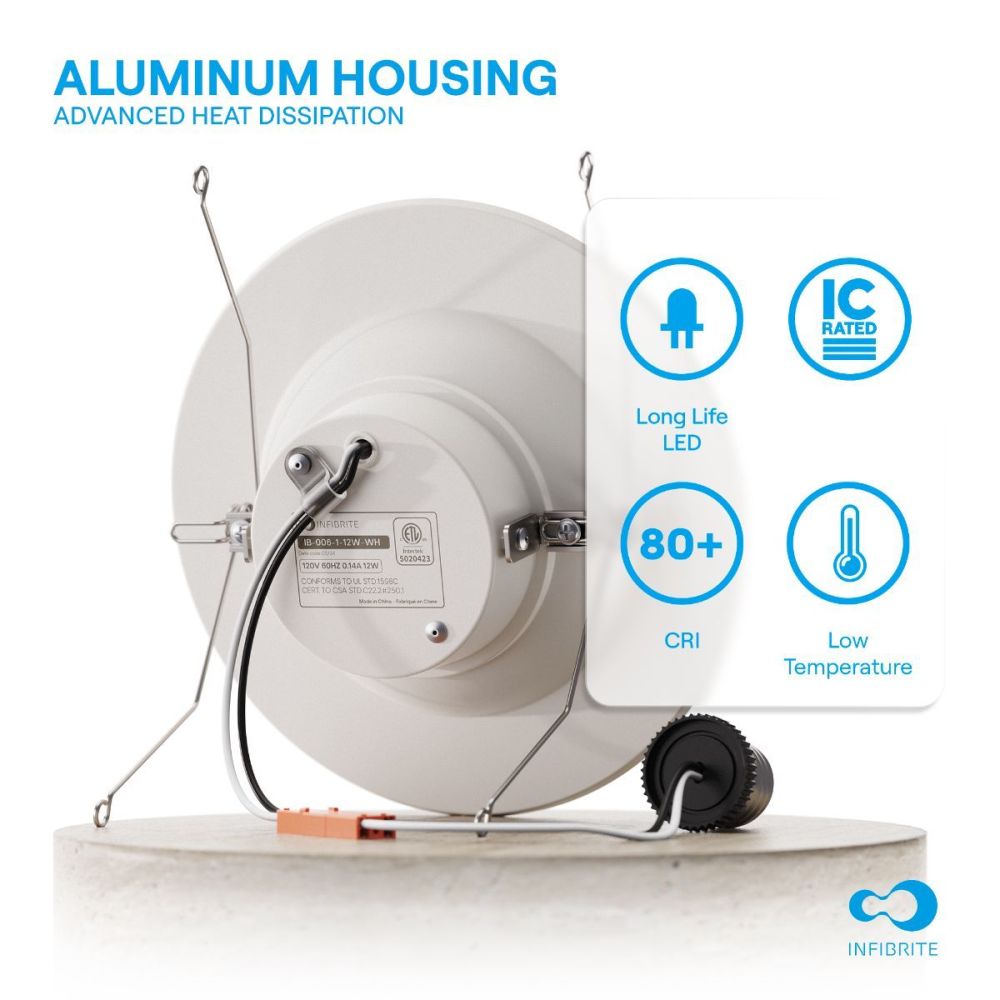 IB-006-1-12W-WH-12PK