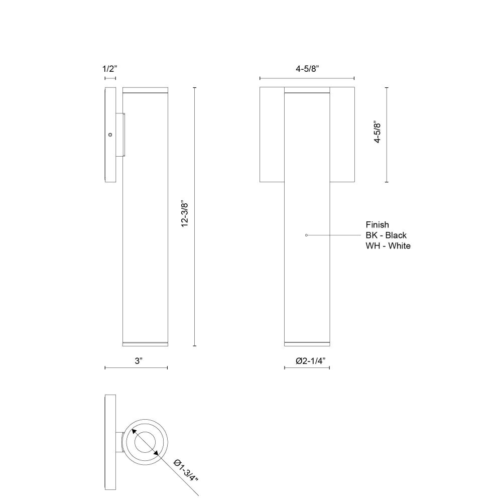 LD2-WS12W12-3036-BK-UNV-010