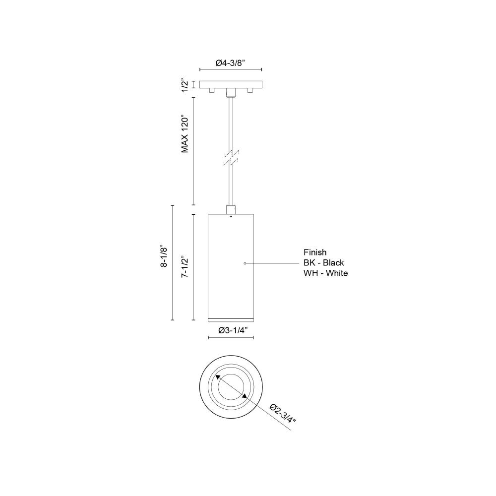 LD3-PD08W14-3036-BK-UNV-010