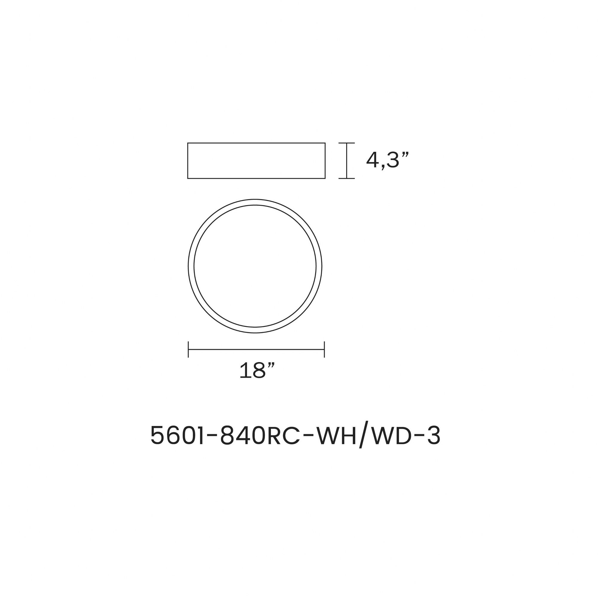 5601-840RC-WH/GD-3000-TR
