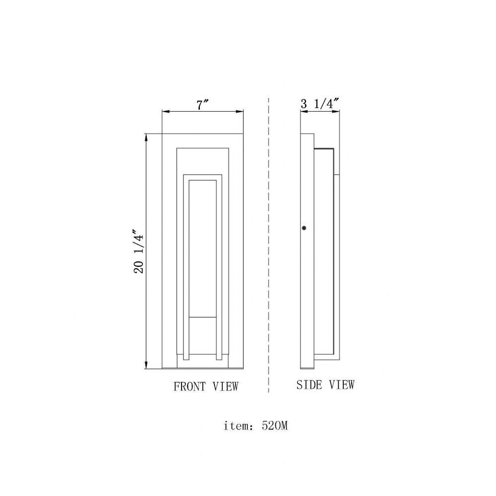 520M-BK-LED